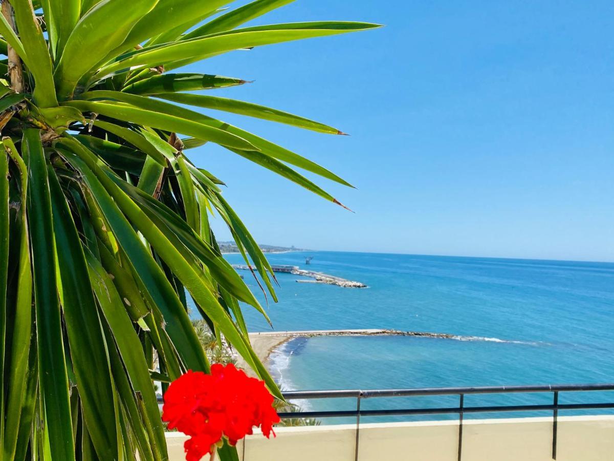 First Line! Art-Apartment On The Seafront Of Marbella With Swimming Pool Ngoại thất bức ảnh