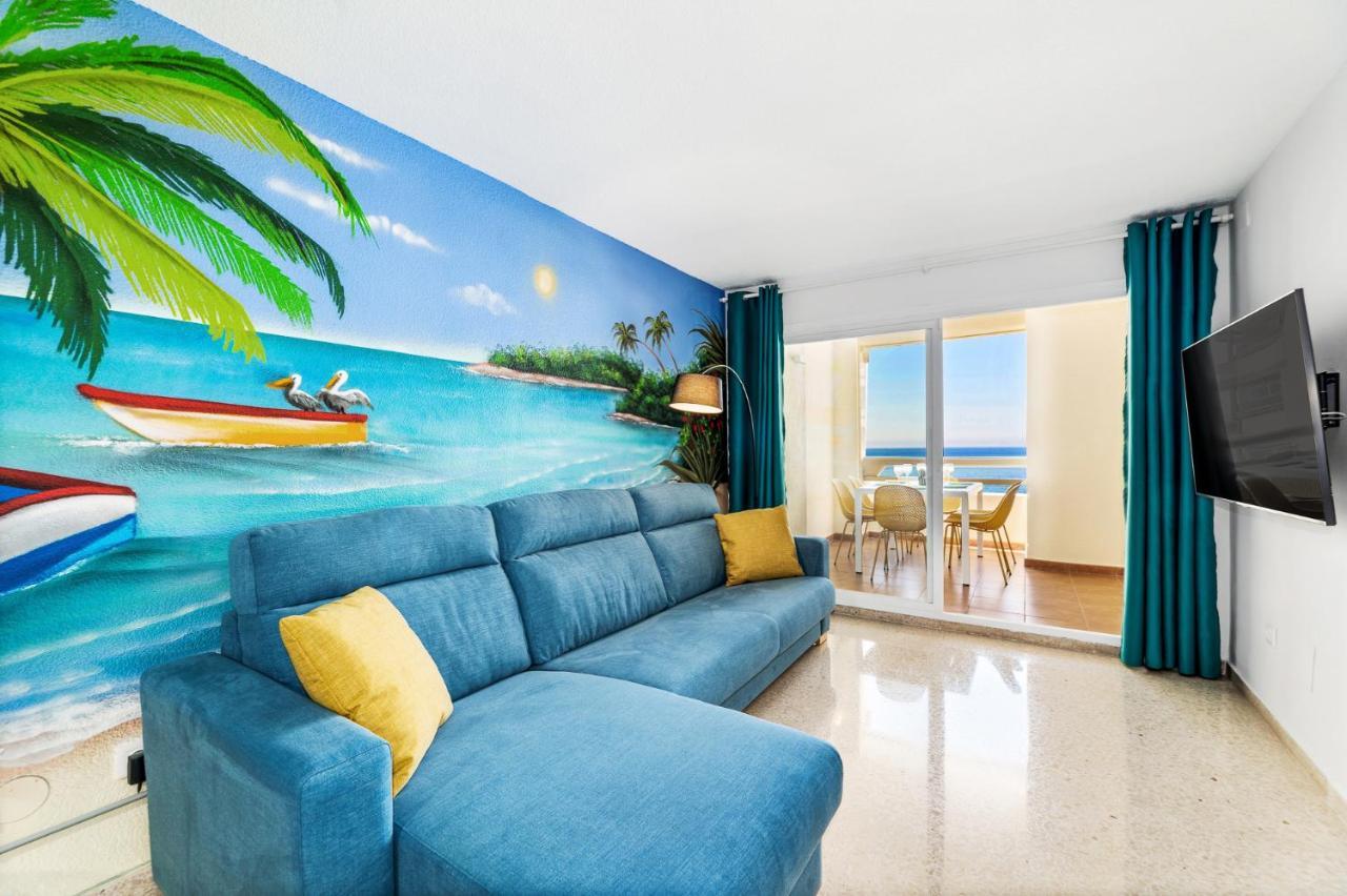 First Line! Art-Apartment On The Seafront Of Marbella With Swimming Pool Ngoại thất bức ảnh